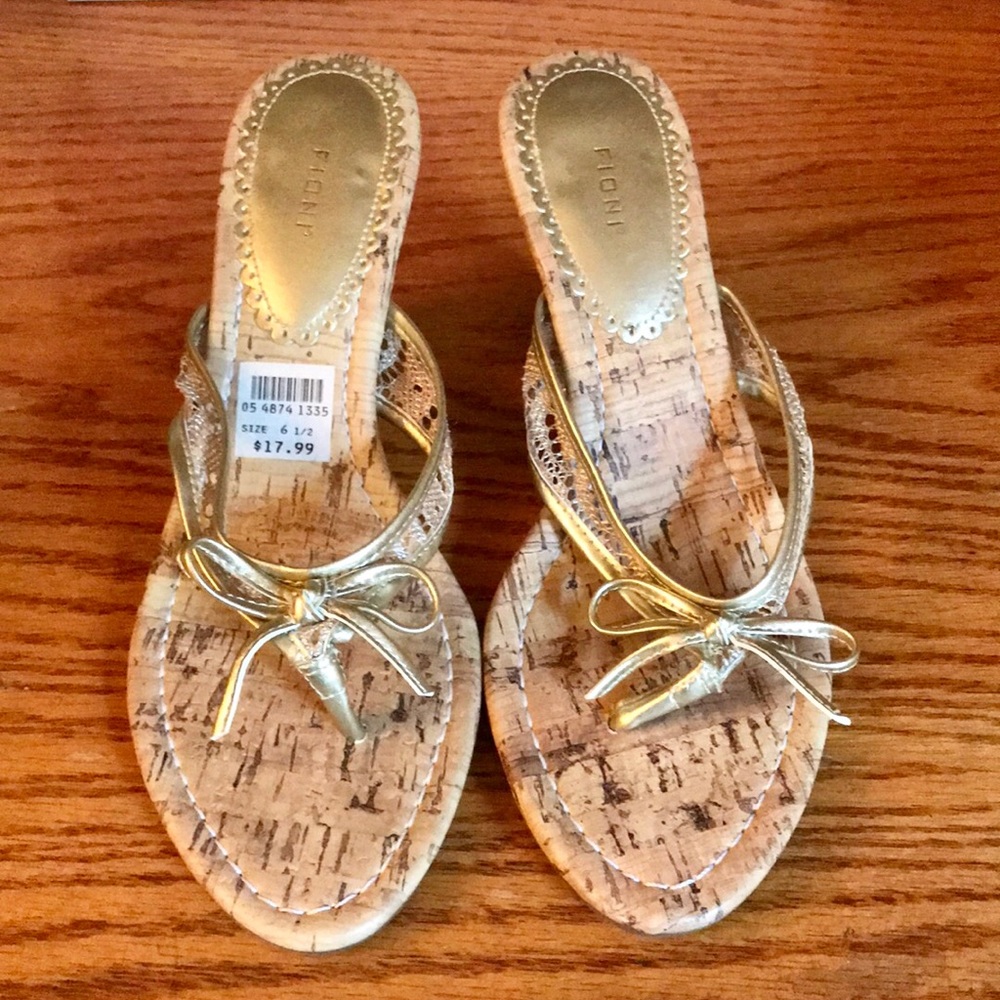 Light gold heels